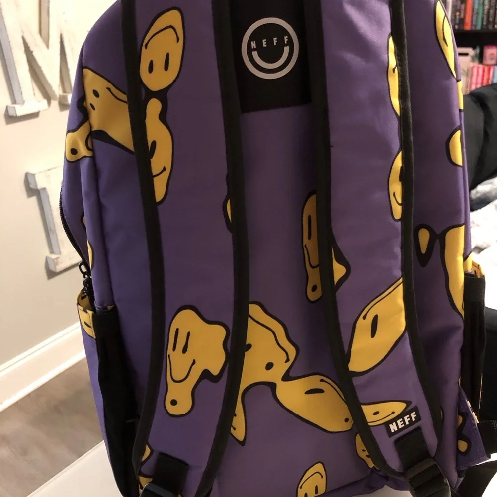 Neff Drippy Smile Momentum Purple Backpack